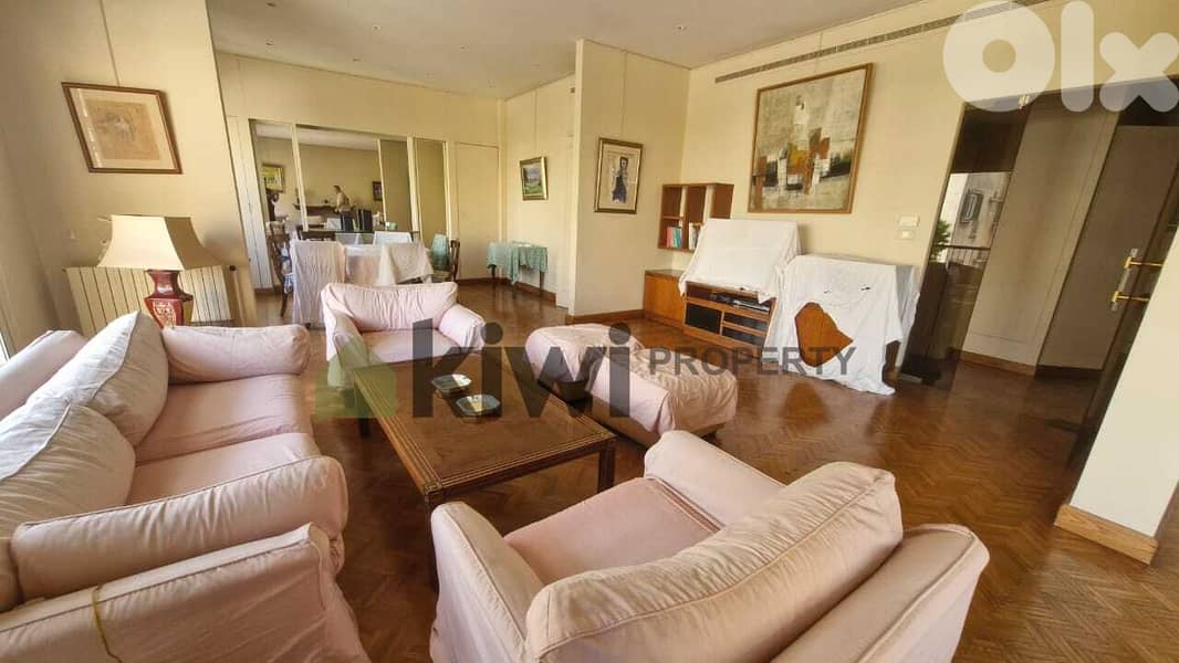 3-bedroom Apartment for Rent in Achrafieh-شقة للإيجار في الاشرفية 0