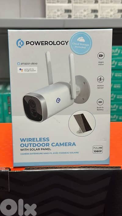 Powerology 4g outdoor camera vertical & horizontal
