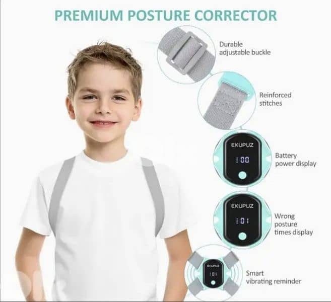 EKUPUZ Intelligent Posture Corrector Back Support/4$ delivery 3