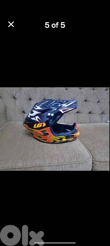 Helmet t like new original 350$ now for 50$ only 7