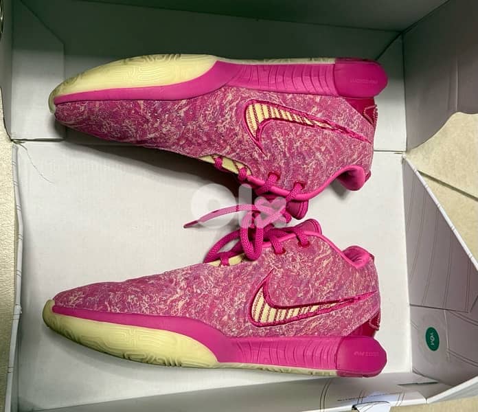Authentic Lebron XXI “Pink Multi” Eur Size: 44.5 4