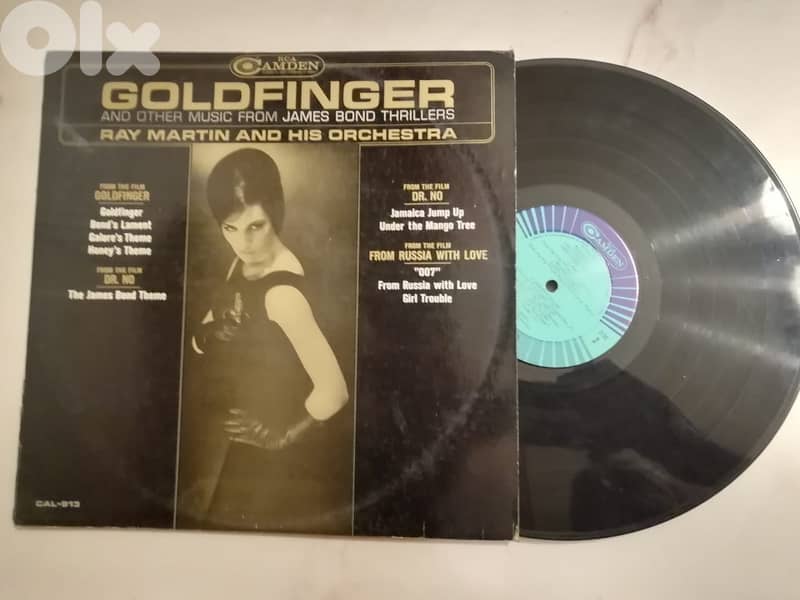 James Bond movies themes vinyl 0
