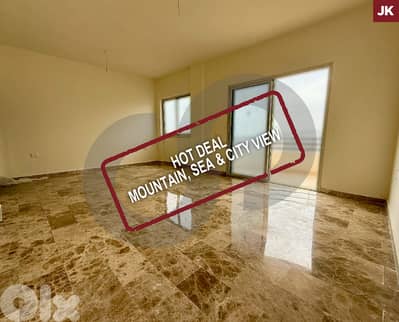 HOT DEAL - MOUNTAIN, SEA & CITY VIEW - LOUAIZEH REF#JK126953