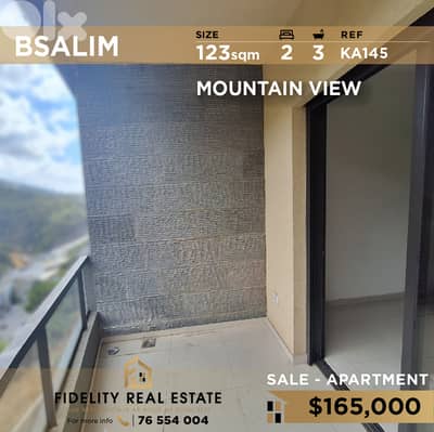 Apartment for sale in Bsalim KA145 شقة فاخرة للبيع في بصاليم