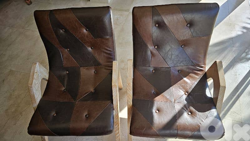 2 armchairs bergere sofa 4