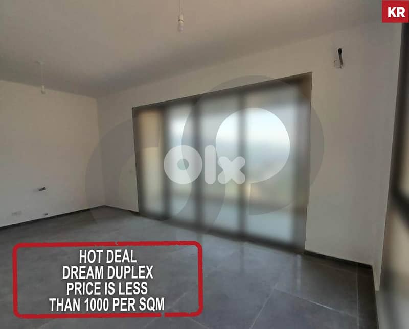 Spacious Brand New Duplex – Prime Location in Baabdat REF#KR122368 0
