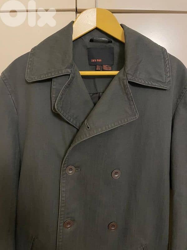 Zara coat in perfect condition size L 1