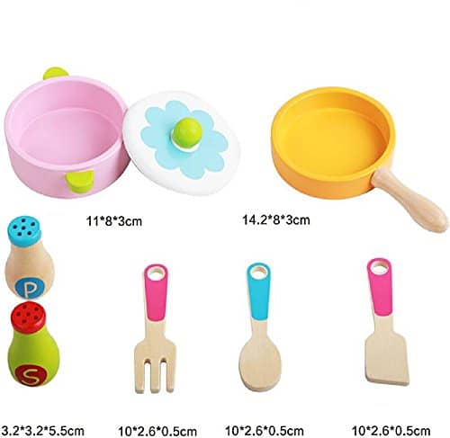 Wooden Small Kitchen With Accessories - مطبخ خشبي صغير مع إكسسوارات 2