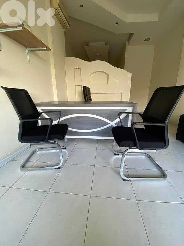 office furniture bairly used 500$ 1