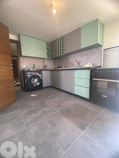 L19373 -Furnished Roof Apartment With Seaview For Rent in Batroun