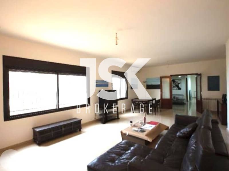 L19378 - 3-Bedroom Apartment with Terrace & Garden For Sale in Bsalim 0