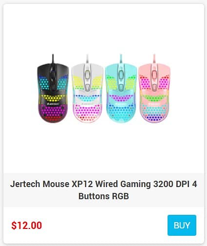 BOARD-X MOUSE WIRELESS, WIRED FOR GAMING AND OFFICE 5