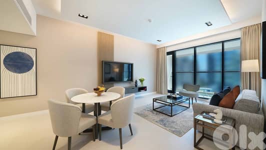 FULLY FURNISHED APT IN SAIFI PRIME (110SQ) 2 MASTER BEDS , (ACR-576)