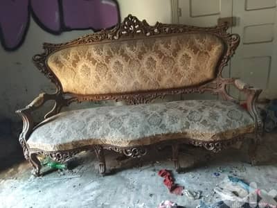 Baroque 1950's sofa