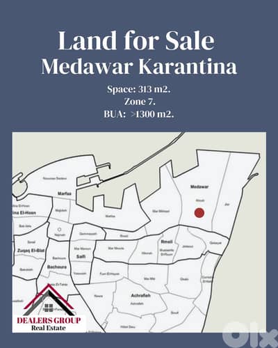 Land for sale in Medawar Karantina
