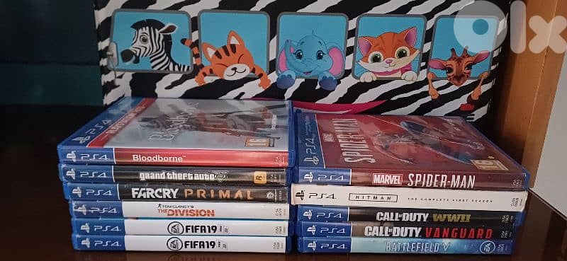PS4 GAMES used 0