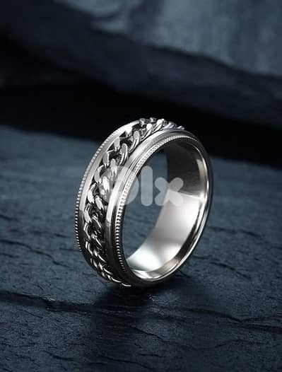 Silver Stainless Steel Ring