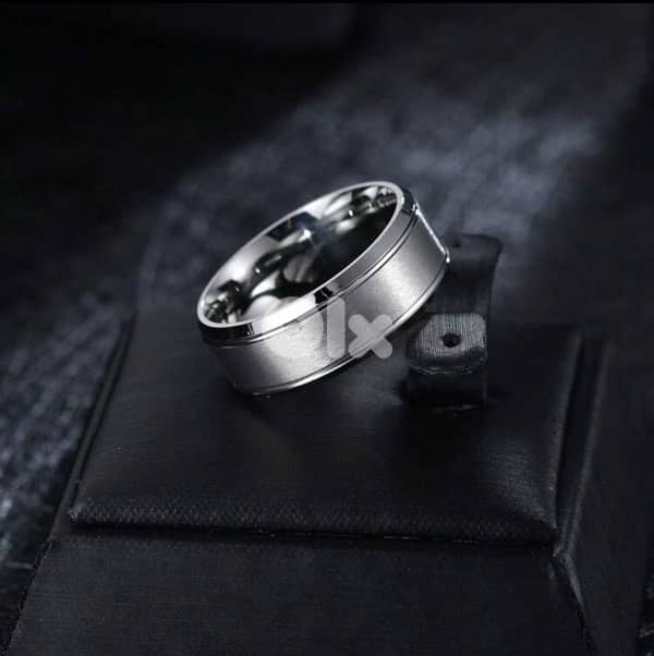 Silver Stainless Steel Ring 1