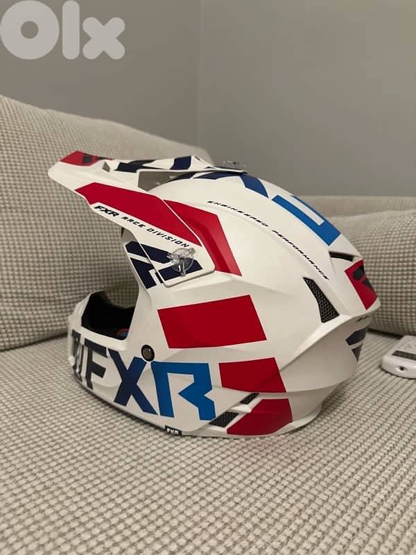 FXR motocross helmet 1