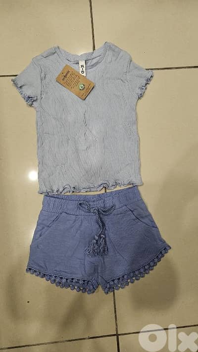 short & T-Shirt new