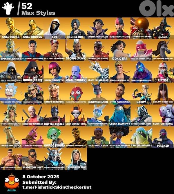 fortnite acc with 1200 vb 4