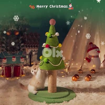 Christmas Tree Cat Scratcher