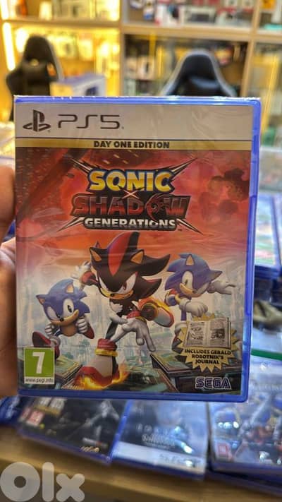 Cd ps5 sonic x shadow generations
