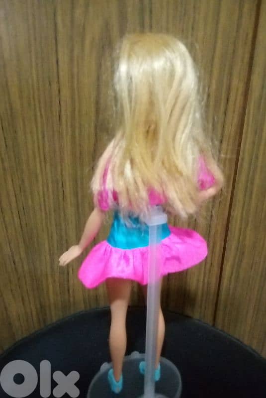 CRAYOLA RAINBOW FRUIT Mattel17 unflex legs doll+brand tag Outfit+Shoes 3