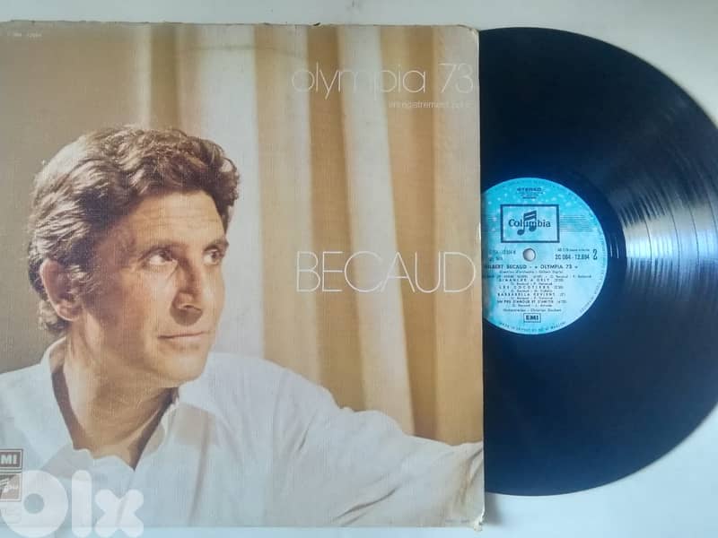 Gilbert Bécaud – Olympia 73 vinyl 0