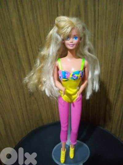 BARBIE and THE ALL STARS Mattel1989 ultra Rare Great doll 2 tones hair