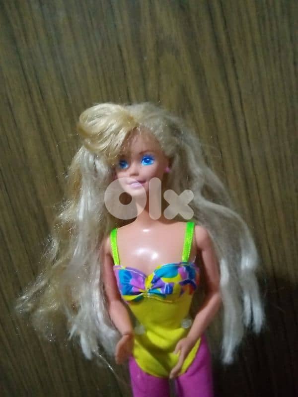 BARBIE and THE ALL STARS Mattel1989 ultra Rare Great doll 2 tones hair 4