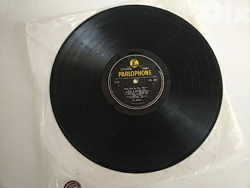 Old The Beatles LP – Help! Parlophone  (1965) - Not Negotiable 1