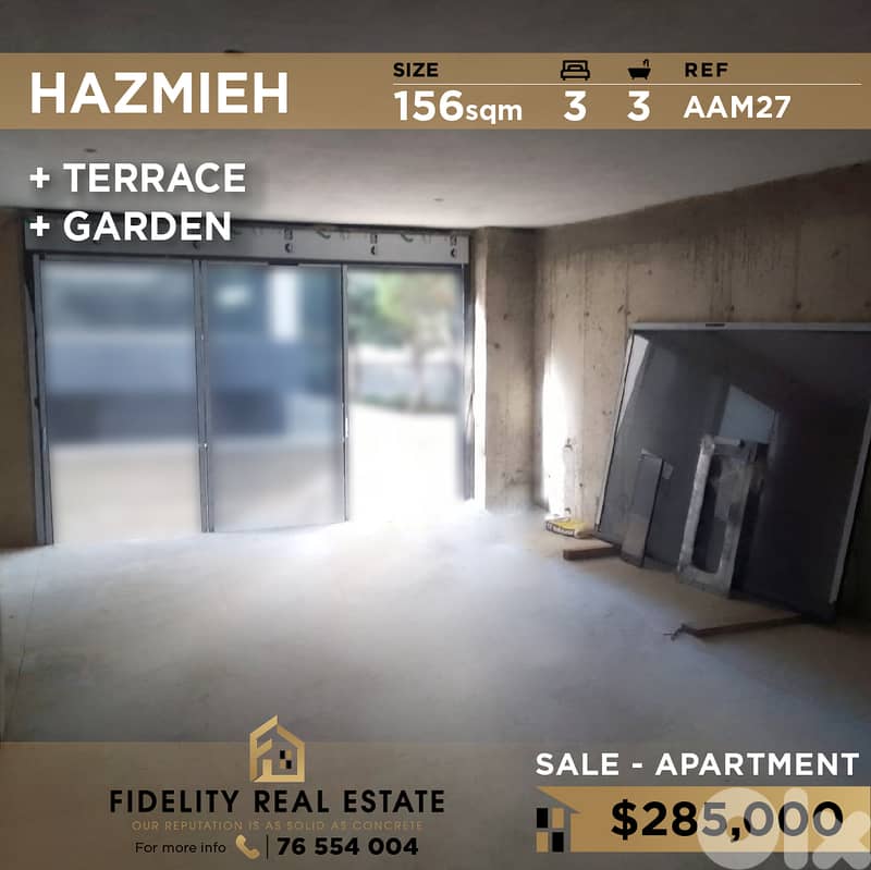 Apartment for sale in Hazmieh AAM27 شقة للبيع في الحازمية 0