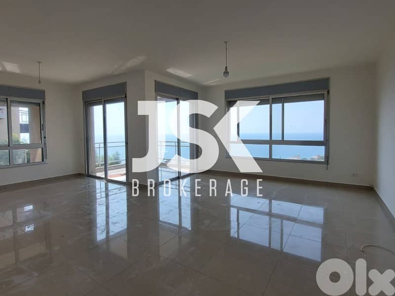 L00487 - Brand New Apartment for Rent in Halat Jbeil with Sea View 0