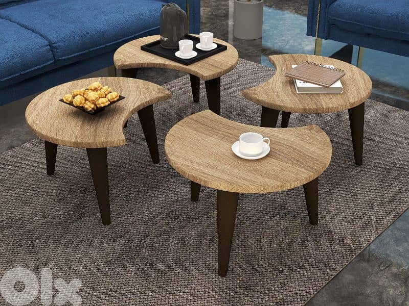 Flower Coffee Table with movable parts 1