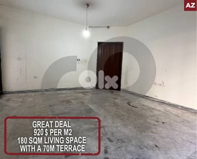 250 sqm apartment for sale in Beirut-Burj Abi Haidar REF#AZ126622