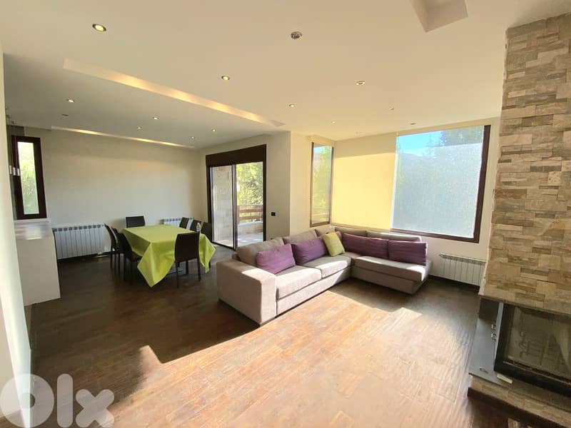 Chalet for sale in Faraya/ Decorated/ Furnished 2