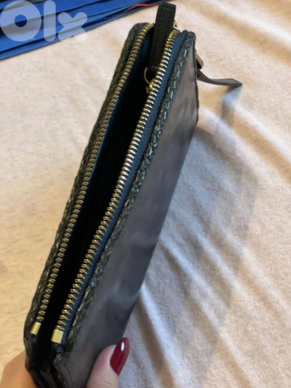 massimu dutti genuine cow leather wallet 3