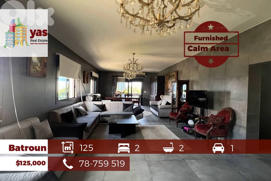 Batroun 125m2 | Furnished Flat | Prime Location | Sea View | ABA 0