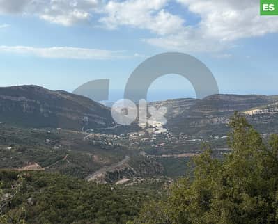 very calm area, mountain and sea view, batroun, douma/دوماREF#ES127032