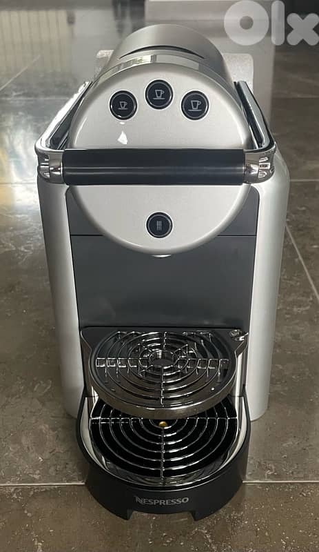 New Nespresso Zenius Aluminium coffee machine 5
