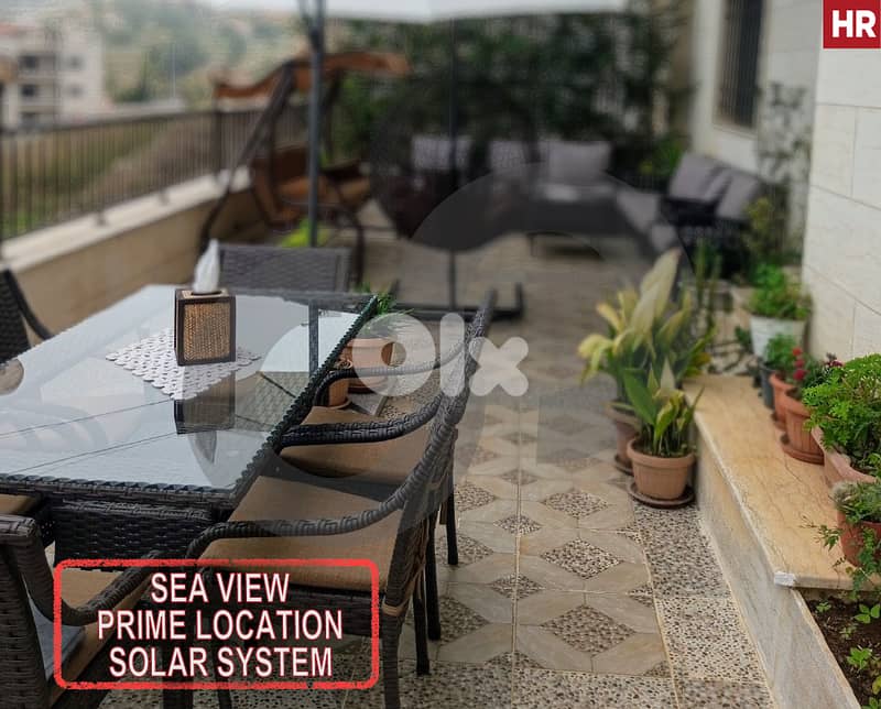 Cozy & charm  - 90 Sqm Terrace located in Aley Town ! REF#HR124472 ! 0