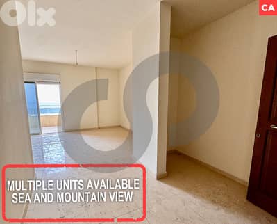 Sea & Mountain View, terrace, kfaryassine/كفرياسين  REF#CA127040