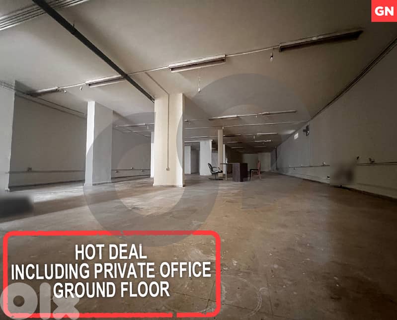 Super Clean 400sqm  Warehouse,Dekweneh, Mar Roukouz REF#GN127045 0