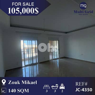 JC-4350 / Apartment for Sale in Zouk Mikael, شقة للبيع في زوق مكايل