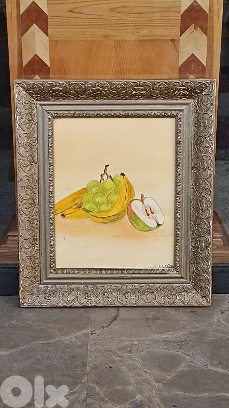 لوحة رسم زيتي اوروبية 1