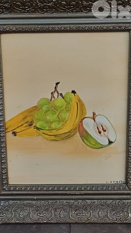 لوحة رسم زيتي اوروبية 3