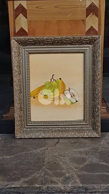 لوحة رسم زيتي اوروبية 4