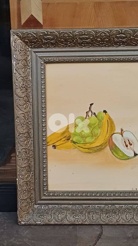 لوحة رسم زيتي اوروبية 6