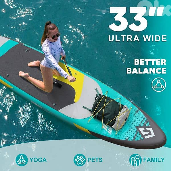 STADCITY SHINY GREEN Stand Up Paddle Board + D-RINGS for kayak seat 2